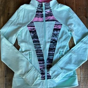 Ivivva Girl’s Perfect Your Practice Zip Up Jacket, size 14